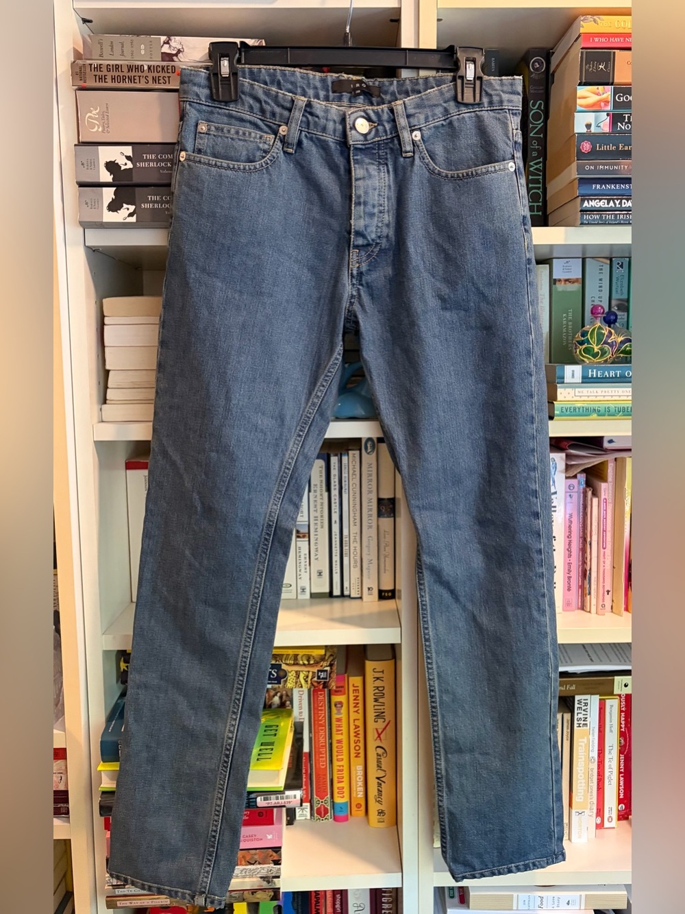 IRO Hopper Button Fly Straight Leg Jeans